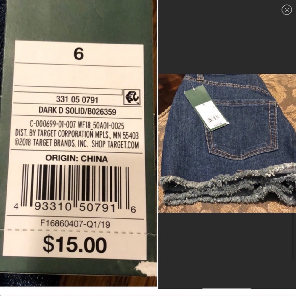 Jeans shorts by Target. Wild fable - Picture 7 of 13